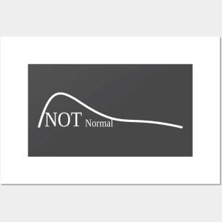 Not Normal (Curve) Posters and Art